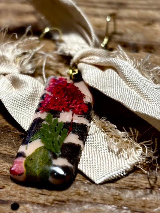 Hearthloom Clay Drop Earrings