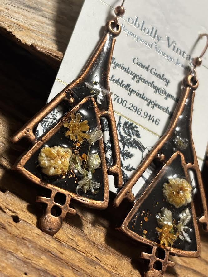 Copper Meadow Earrings