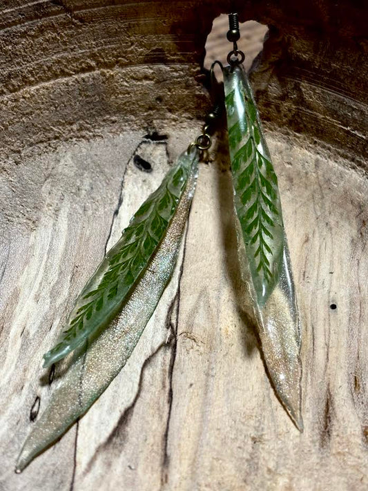 Silverleaf Drift Earrings