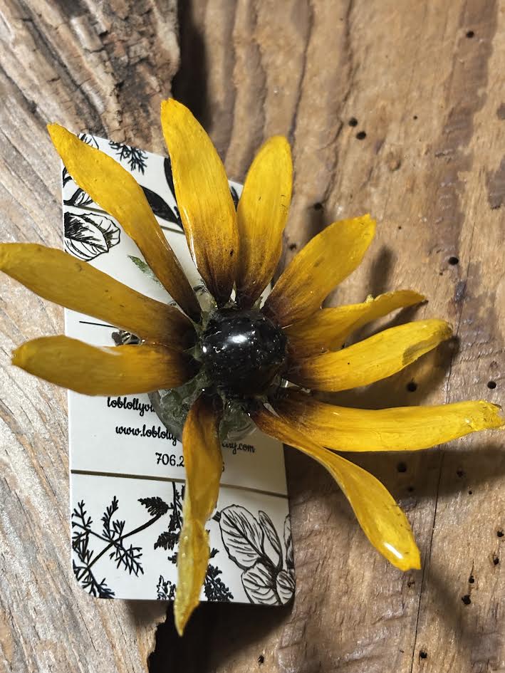 Sunlit Faith Brooch