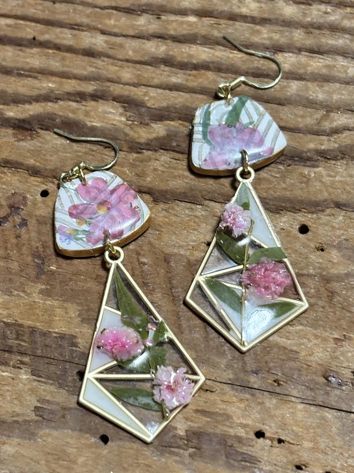 Blush Meadow Earrings