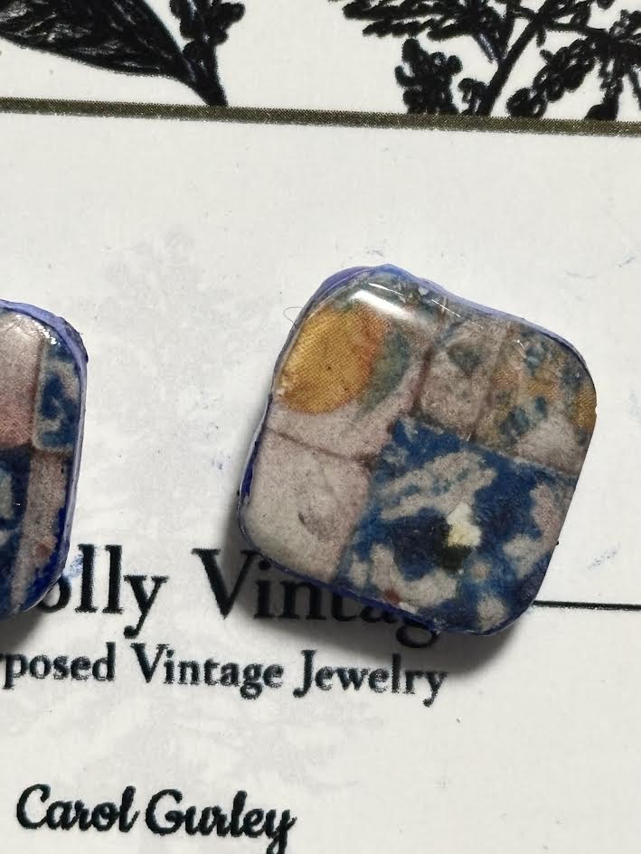 Mediterranean Mosaic Studs