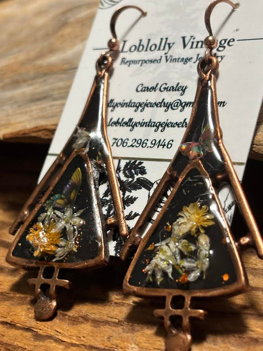 Copper Meadow Earrings