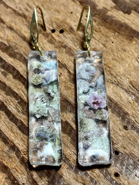 Pearled Meadow Light Earrings