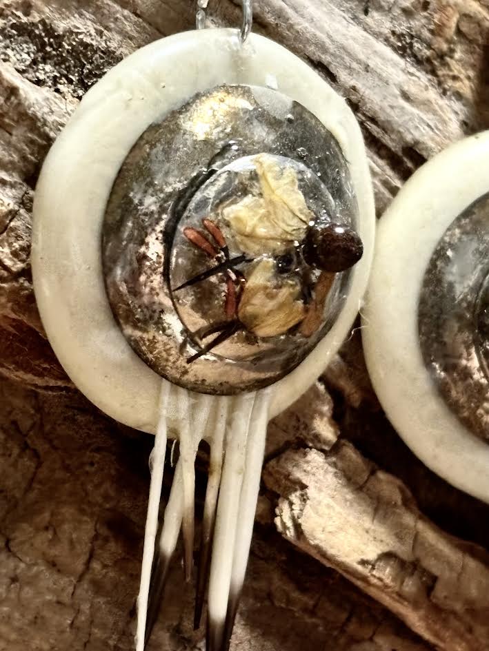 Forest Relic Mushroom Earrings