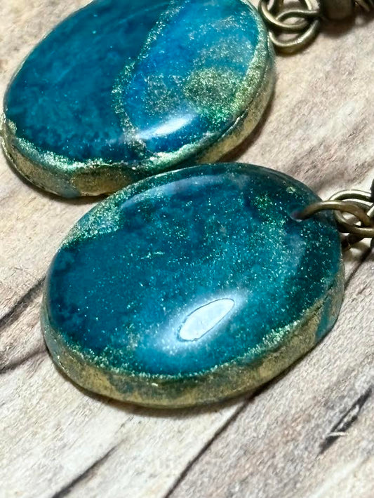 Tidal Muse Clay Earrings