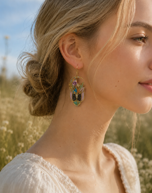 Celestial Meadowlight Earrings