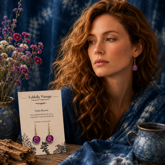 Painted Meadow Earrings