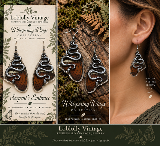 Serpent's Embrace Earrings