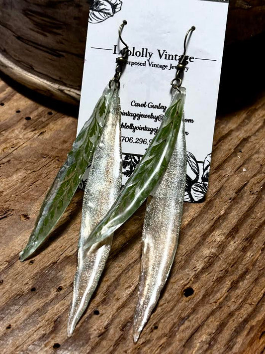 Silverleaf Drift Earrings