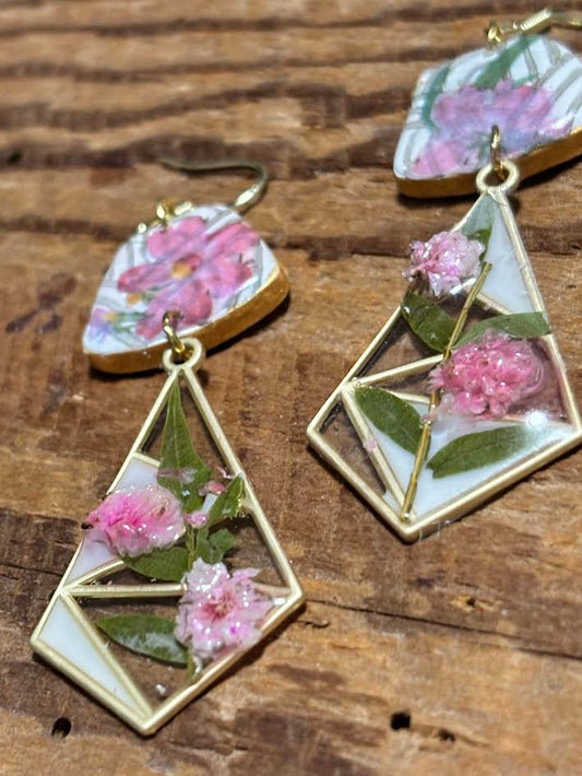 Blush Meadow Earrings
