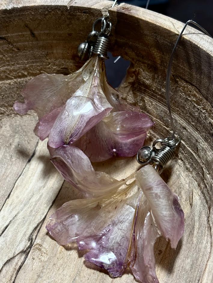 Pink Alstroemeria Everheld Earrings