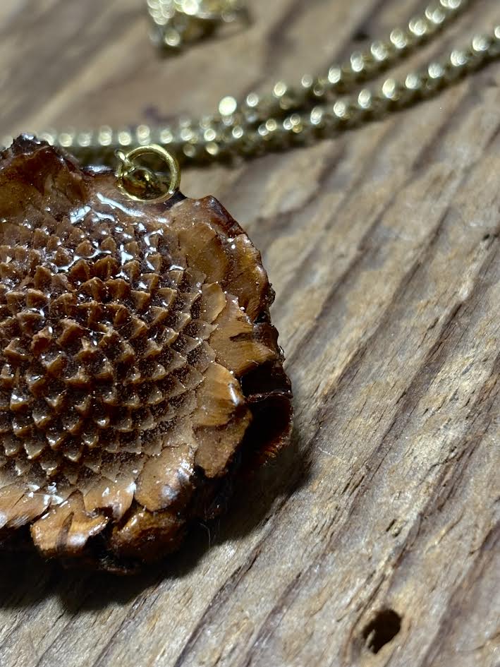 Protea Pod Relic Necklace