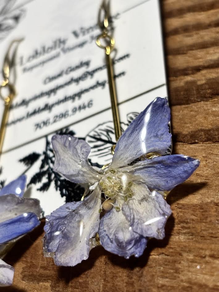 Lavender Drift Earrings
