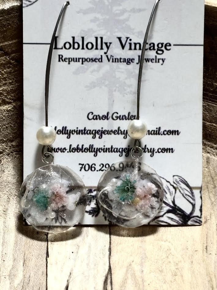 Blush & Bloom Baby’s Breath Earrings