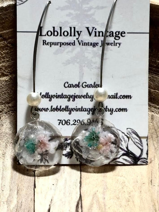 Blush & Bloom Baby’s Breath Earrings
