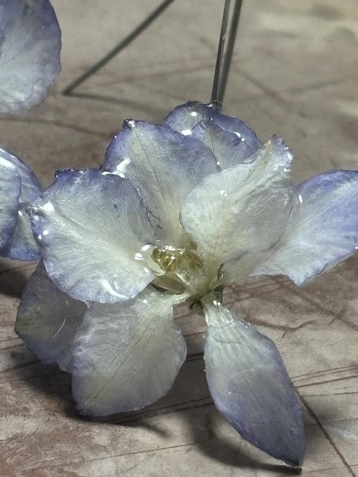 Lavender Larkspur Everheld Earrings