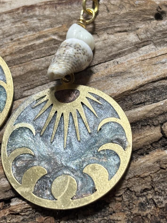 Seafoam Sunrise Earrings