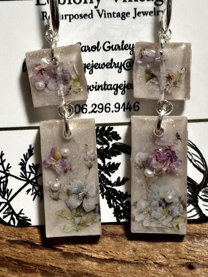 Soft Meadow Light Earrings