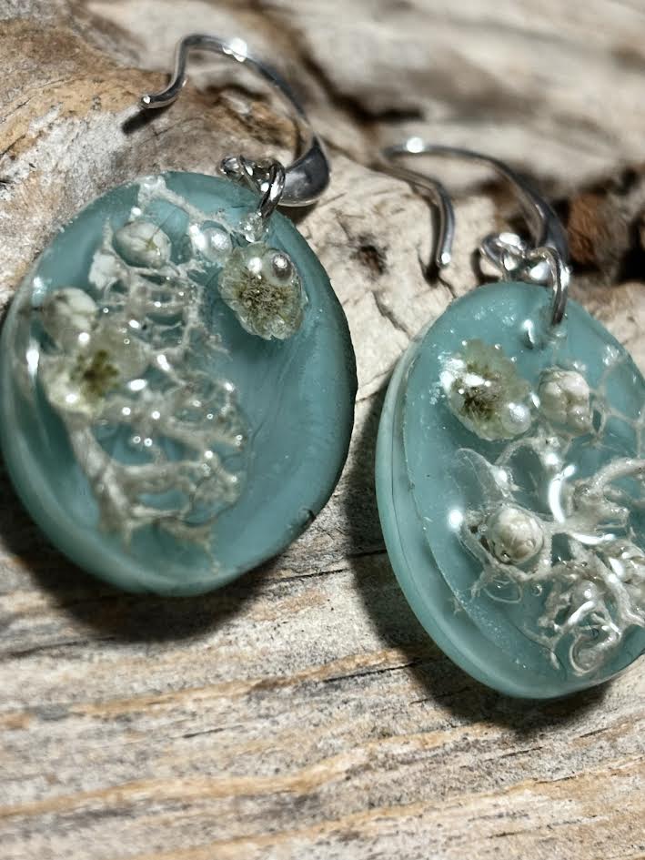 Seafoam Meadow Earrings