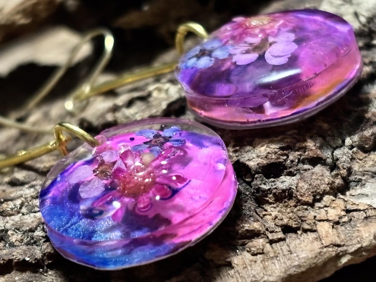 Painted Meadow Earrings
