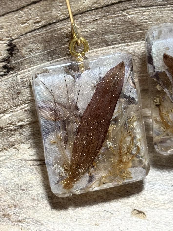 Gilded Meadow Enchanted Keywing Earrings