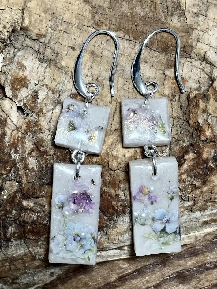 Soft Meadow Light Earrings