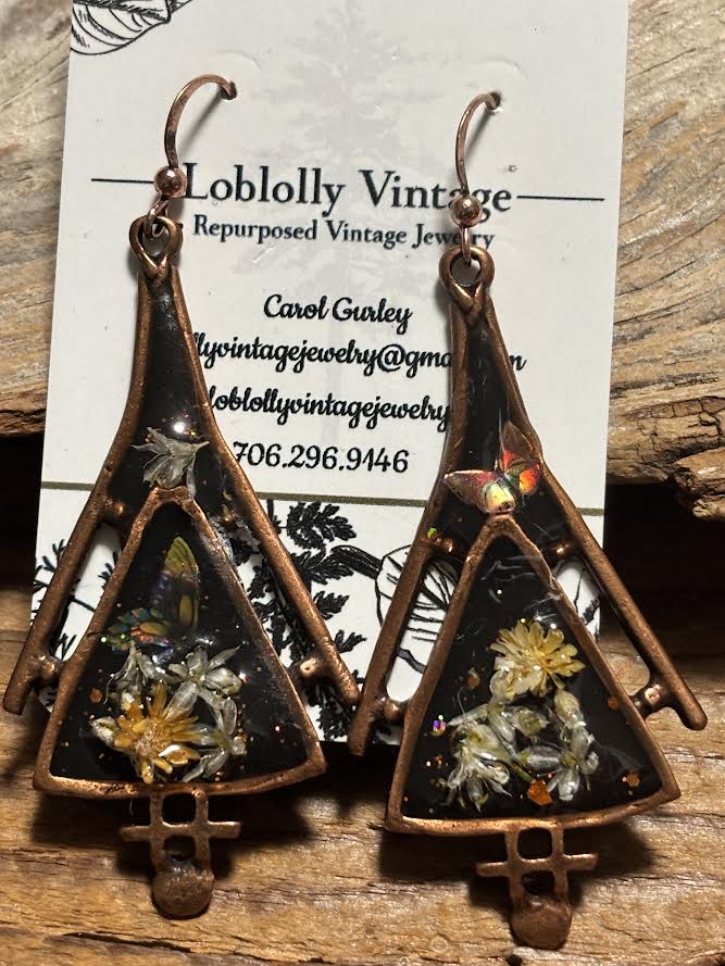 Copper Meadow Earrings