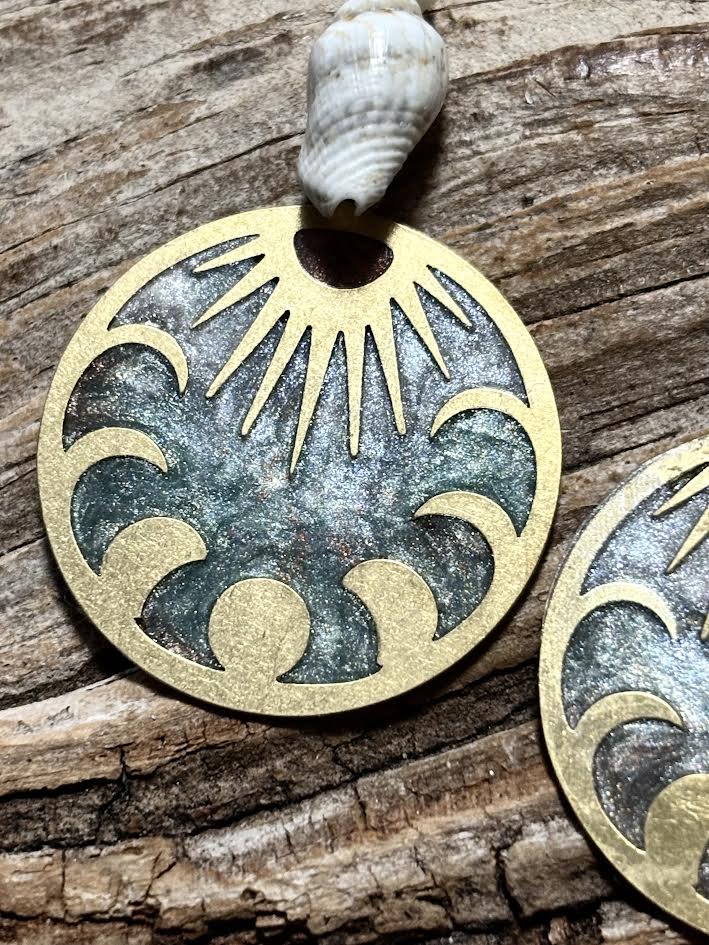 Seafoam Sunrise Earrings