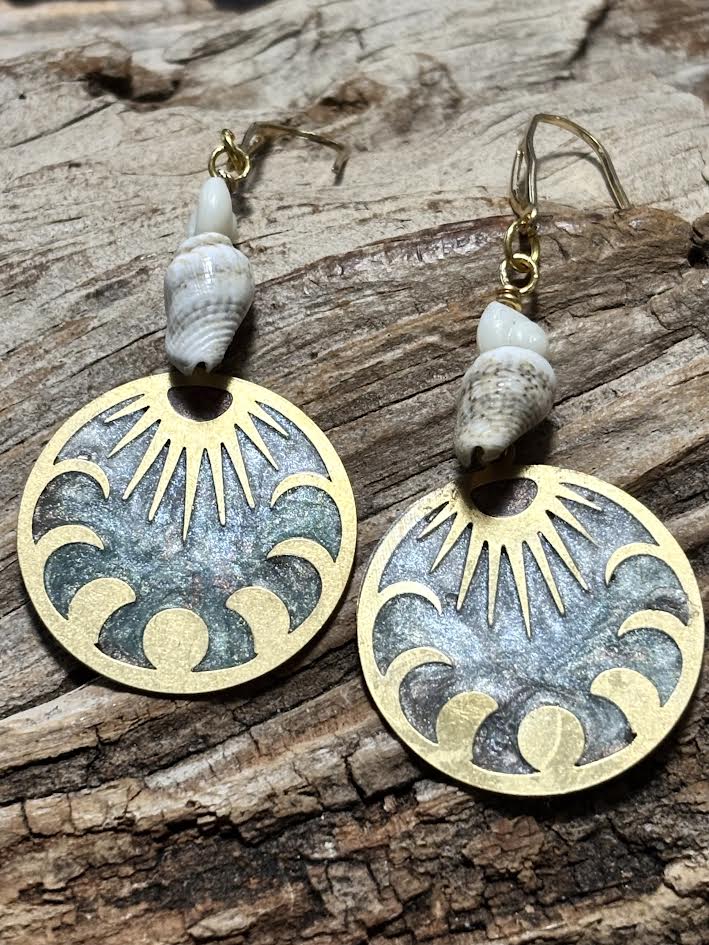 Seafoam Sunrise Earrings