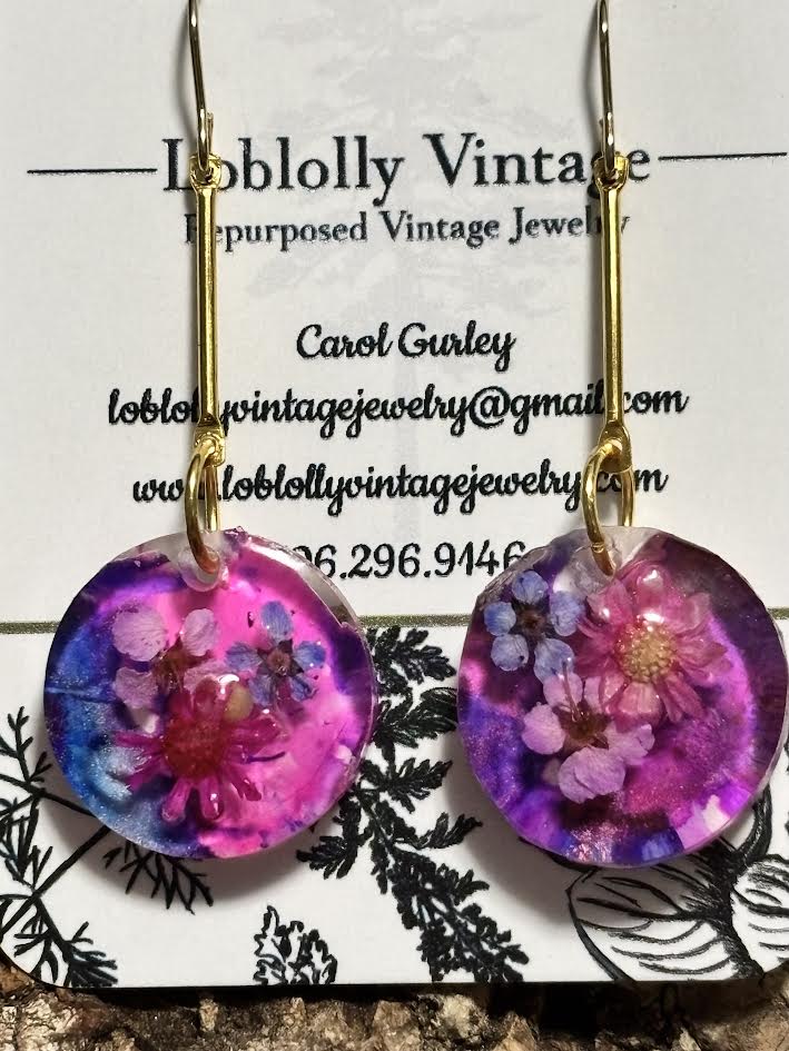 Painted Meadow Earrings