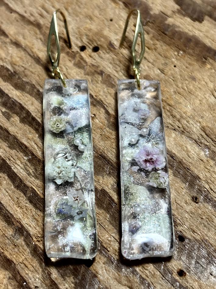 Pearled Meadow Light Earrings