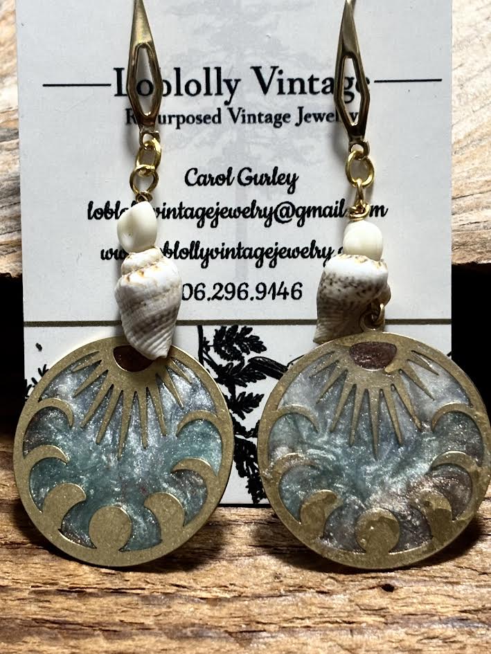Seafoam Sunrise Earrings