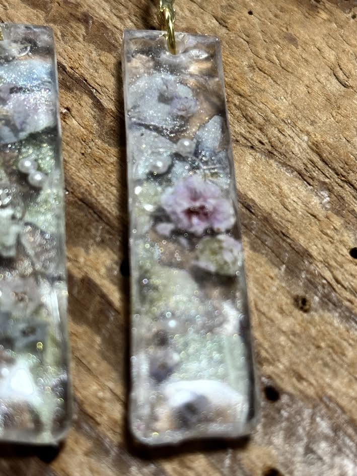 Pearled Meadow Light Earrings