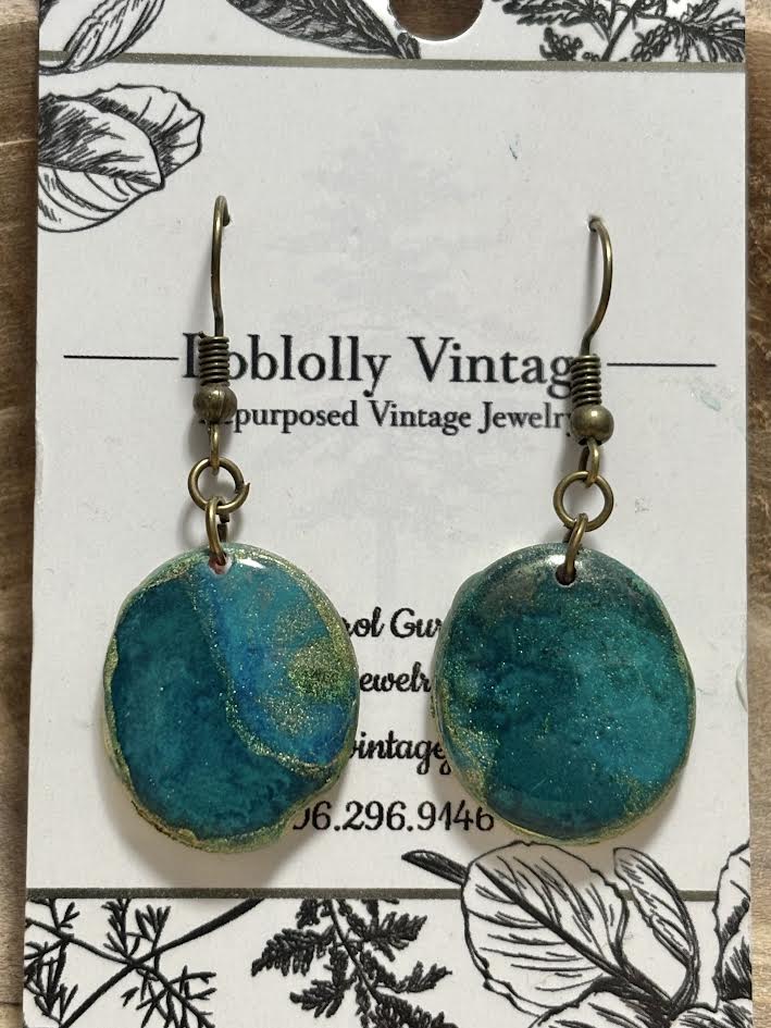 Tidal Muse Clay Earrings