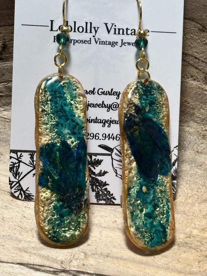 Abyssal Drift Clay Drop Earrings