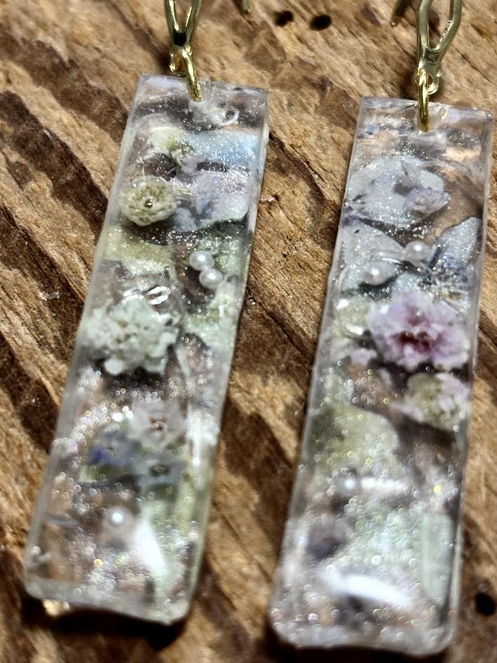 Pearled Meadow Light Earrings
