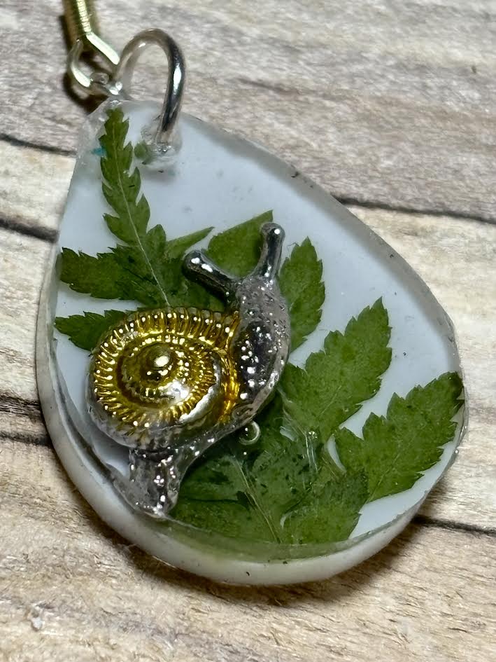 Woodland Snail Earrings