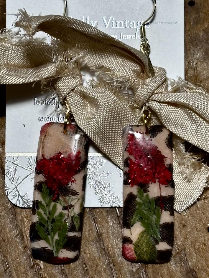 Hearthloom Clay Drop Earrings