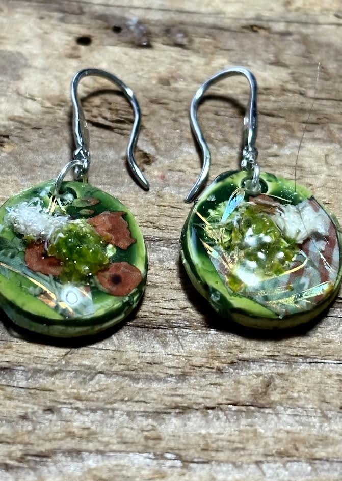 Pigment & Petal Clay Earrings
