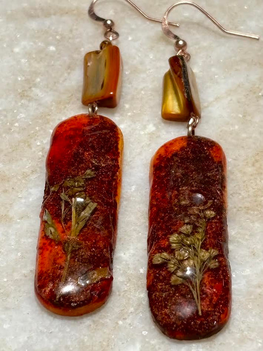 Emberform Clay Drop Earrings