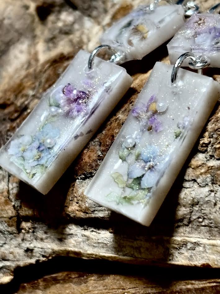 Soft Meadow Light Earrings