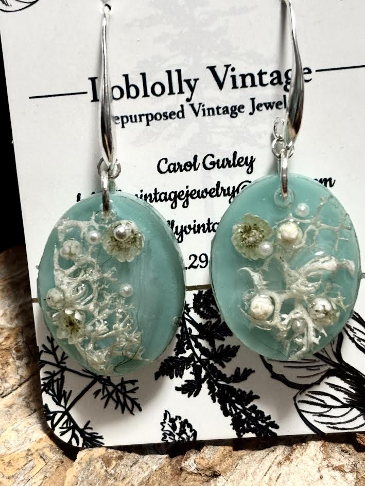 Seafoam Meadow Earrings