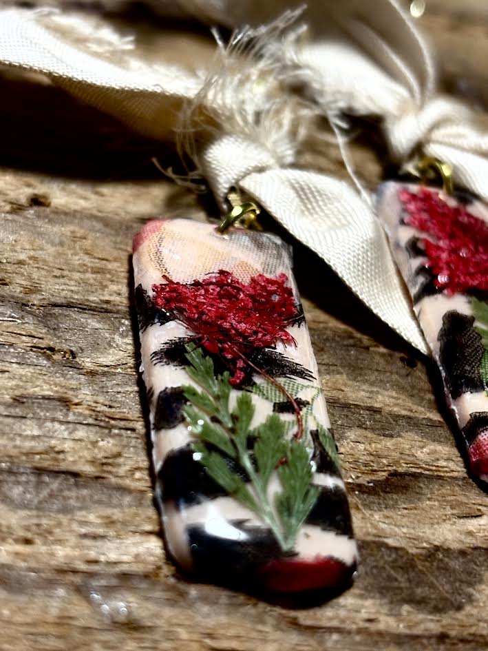Hearthloom Clay Drop Earrings