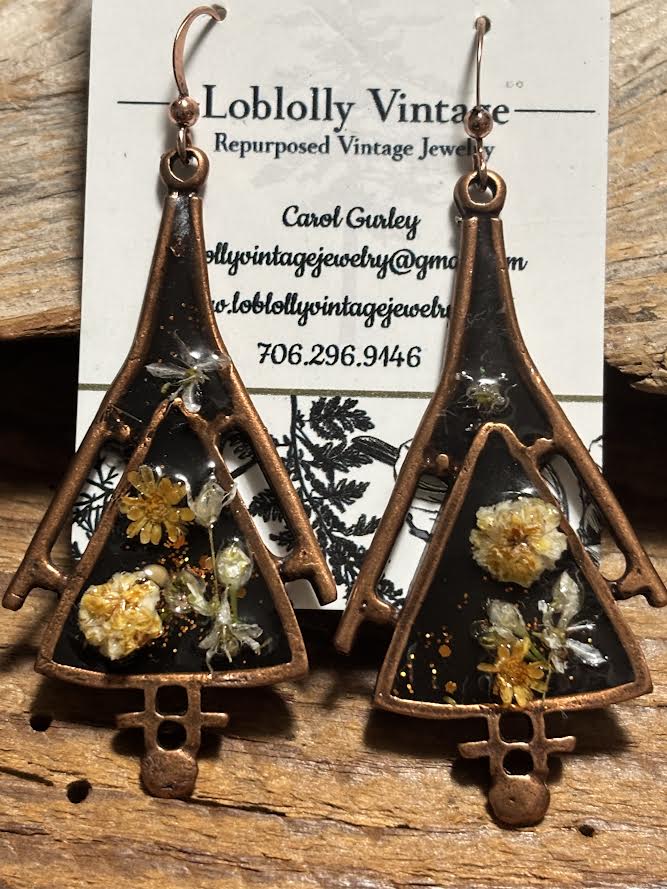 Copper Meadow Earrings