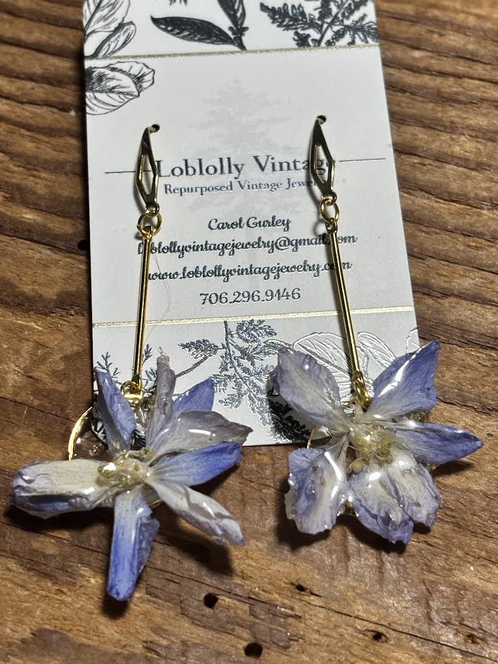 Lavender Drift Earrings