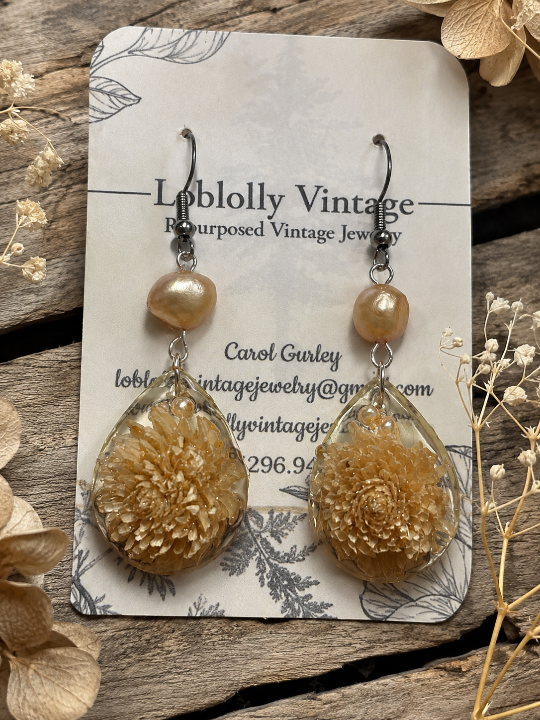 Clover & Pearl Earrings
