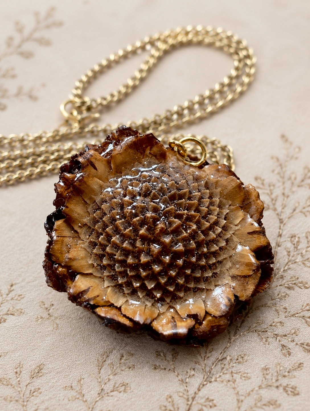 Protea Pod Relic Necklace