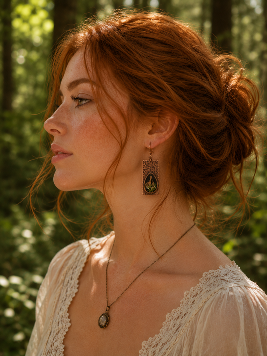 Copperwood Earrings