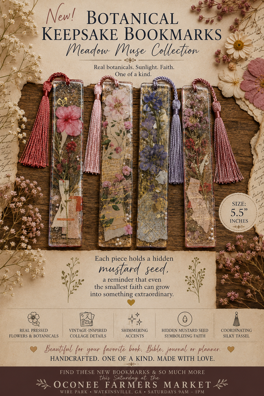 Botanical Keepsake Bookmarks